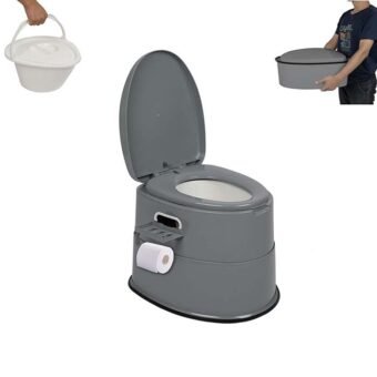 Pot de Chambre Adulte Toilette Portable