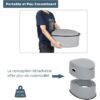 Pot de Chambre Adulte Toilette Portable – Image 2