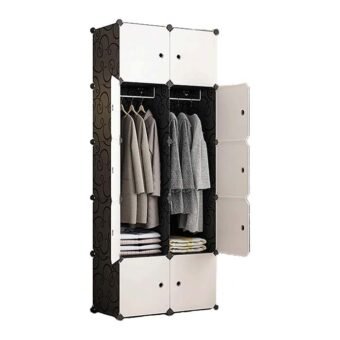 Armoire Penderie Modulable 10 Cubes