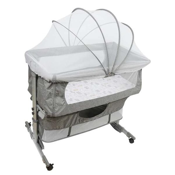 Lit Berceau Cododo avec Matelas Gris – Image 3