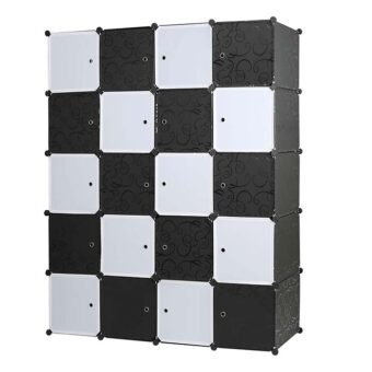 Armoire Penderie Modulable 20 Cubes