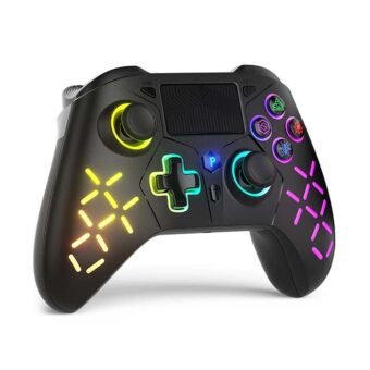 Manette de jeu Bluetooth LED RVB 2.4G