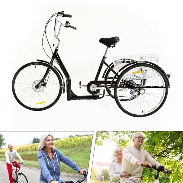 Tricycle 26" pour seniors 6 vitesses – Image 4