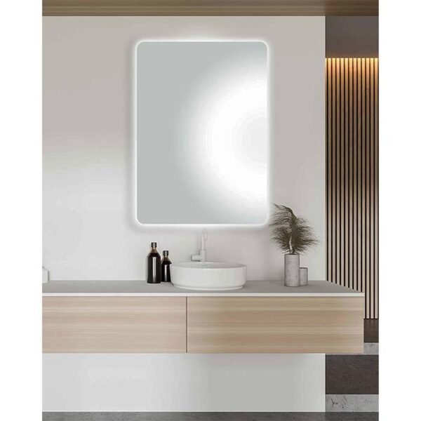 Miroir de salle de bain à LED 70x50cm – Image 4