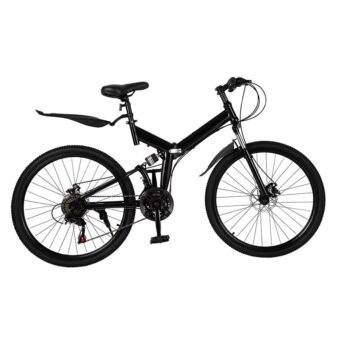 Vélos pliants VTT 26″ suspension complète freins à disque