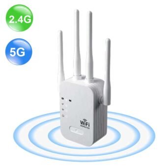 Répéteur Wi-Fi amplificateur de signal 2.4/5GHz 1200 Mb/s