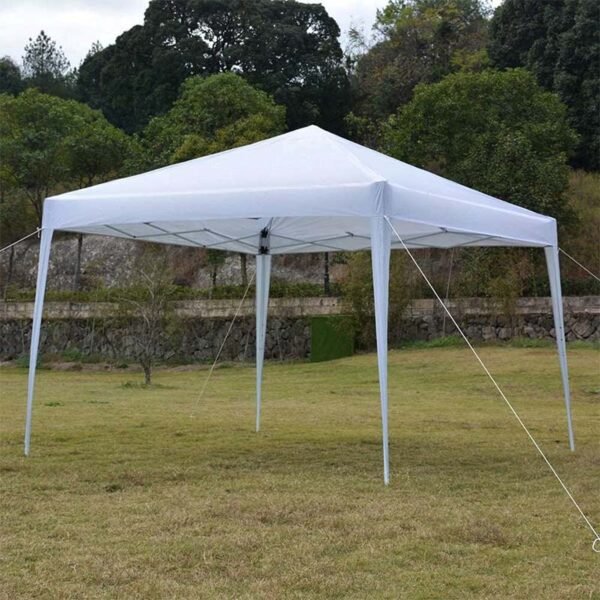 Tonnelle de Jardin Pliable, Pop-up 3x3m blanc – Image 5