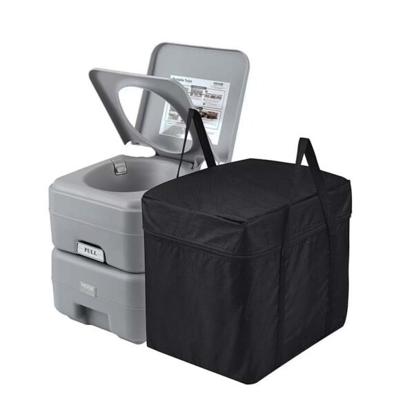 Toilette Portable Camping avec Chasse d’Eau 20L