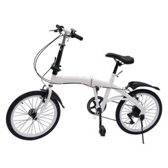 Vélo de ville pliant compact 6 vitesses