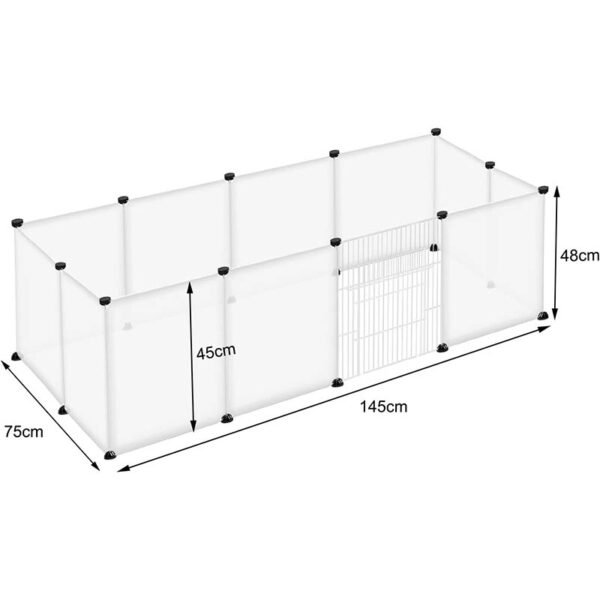 Enclos Modulable en plastique pour petits animaux – Image 3