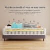 Matelas à Ressort en Mousse à Mémoire de Forme 120x190cm Oeko-tex – Image 2
