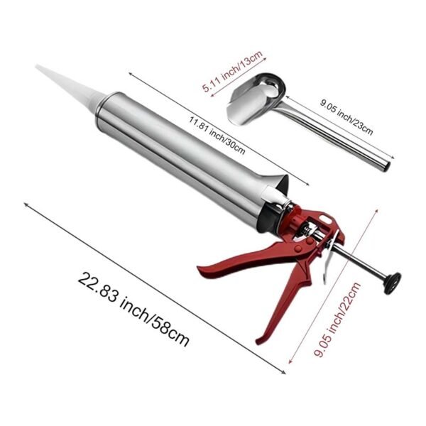 Pompe manuels à calfeutrer Le Ciment, Inox – Image 2