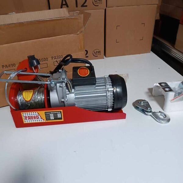 Treuil Palan électrique 800KG 1450W – Image 7