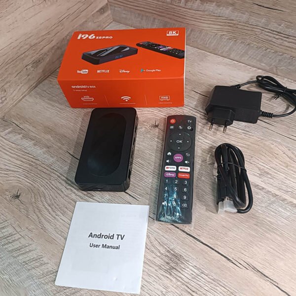 TV Box Android 13 Quad Core ip TV 8K 4K HDR – Image 3