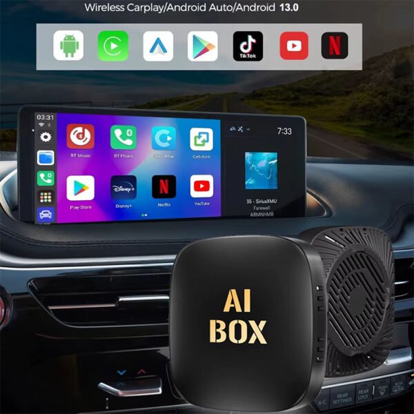 Adaptateur de Voiture, CarPlay AI TV Box – Image 3