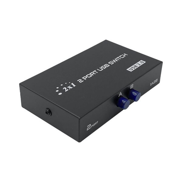 Commutateur PC USB à 2 ports USB, 2 entrées et 1 sortie