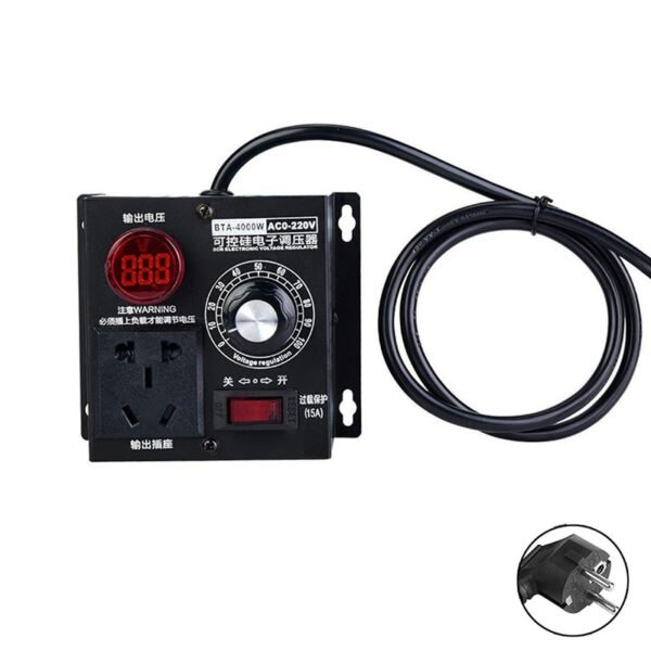 Gradateur, régulateur de tension à thyristor 4000W