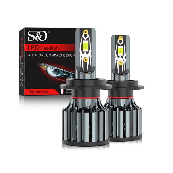 H7 LED Canbus 30000LM ampoule phare LED