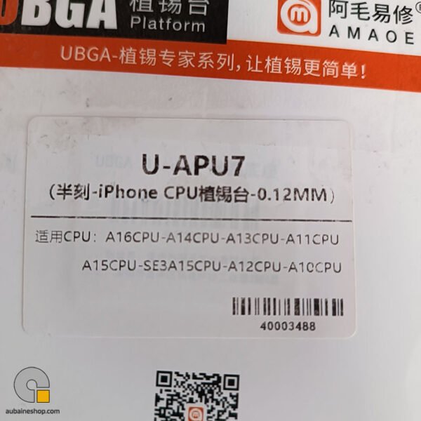 Station de soudage CPU UBGA Base-A kit de réparation iPhone – Image 8