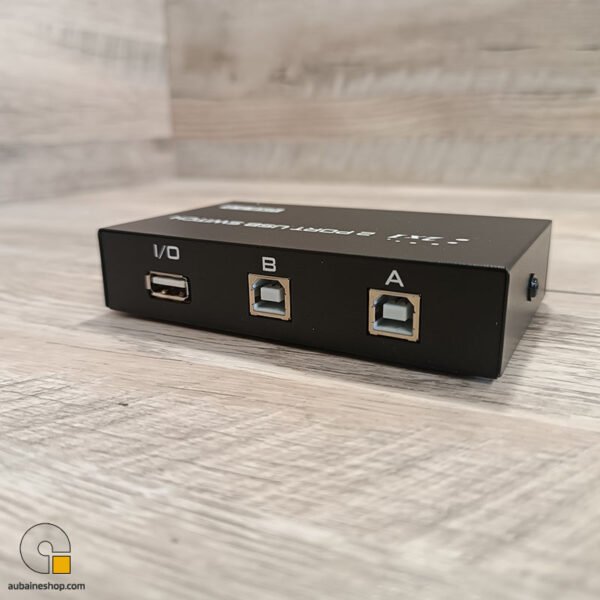 Commutateur PC USB à 2 ports USB, 2 entrées et 1 sortie – Image 7