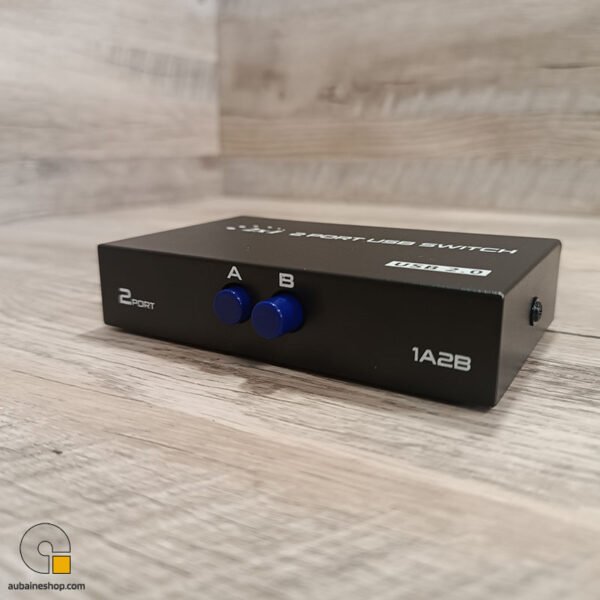Commutateur PC USB à 2 ports USB, 2 entrées et 1 sortie – Image 8