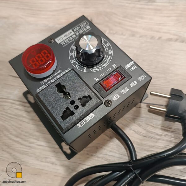 Gradateur, régulateur de tension à thyristor 4000W – Image 5
