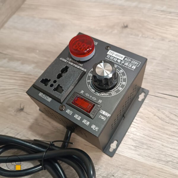 Gradateur, régulateur de tension à thyristor 4000W – Image 8