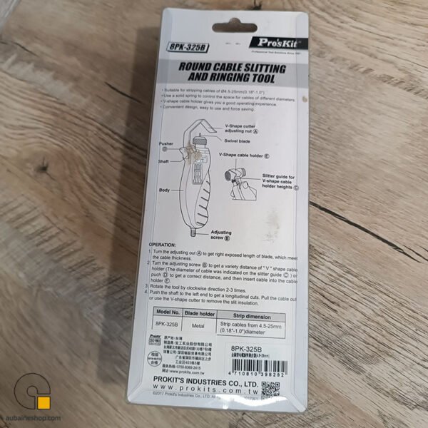 Découpeuse de Fibre Optique pour Câble de 4,5 à 25mm – Image 4