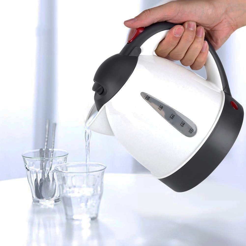 Bouilloire Électrique 12V Inox 1L Pour Voiture