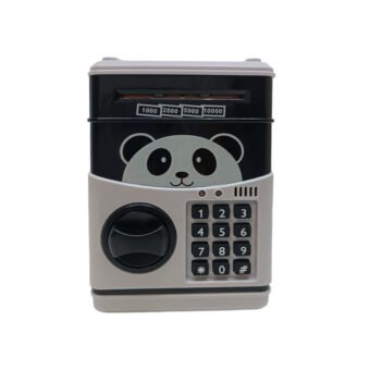 Mini Coffre-Fort Électronique Panda, Tirelire Sécurisée pour Enfants