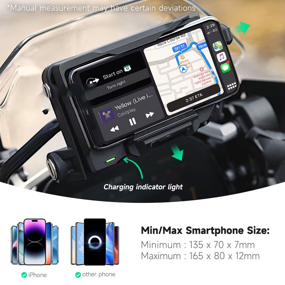 Support de téléphone GPS pour moto BMW – Image 4