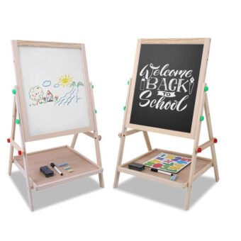 Tableau éducatif multifonction en bois – Éveil & apprentissage  Neuf