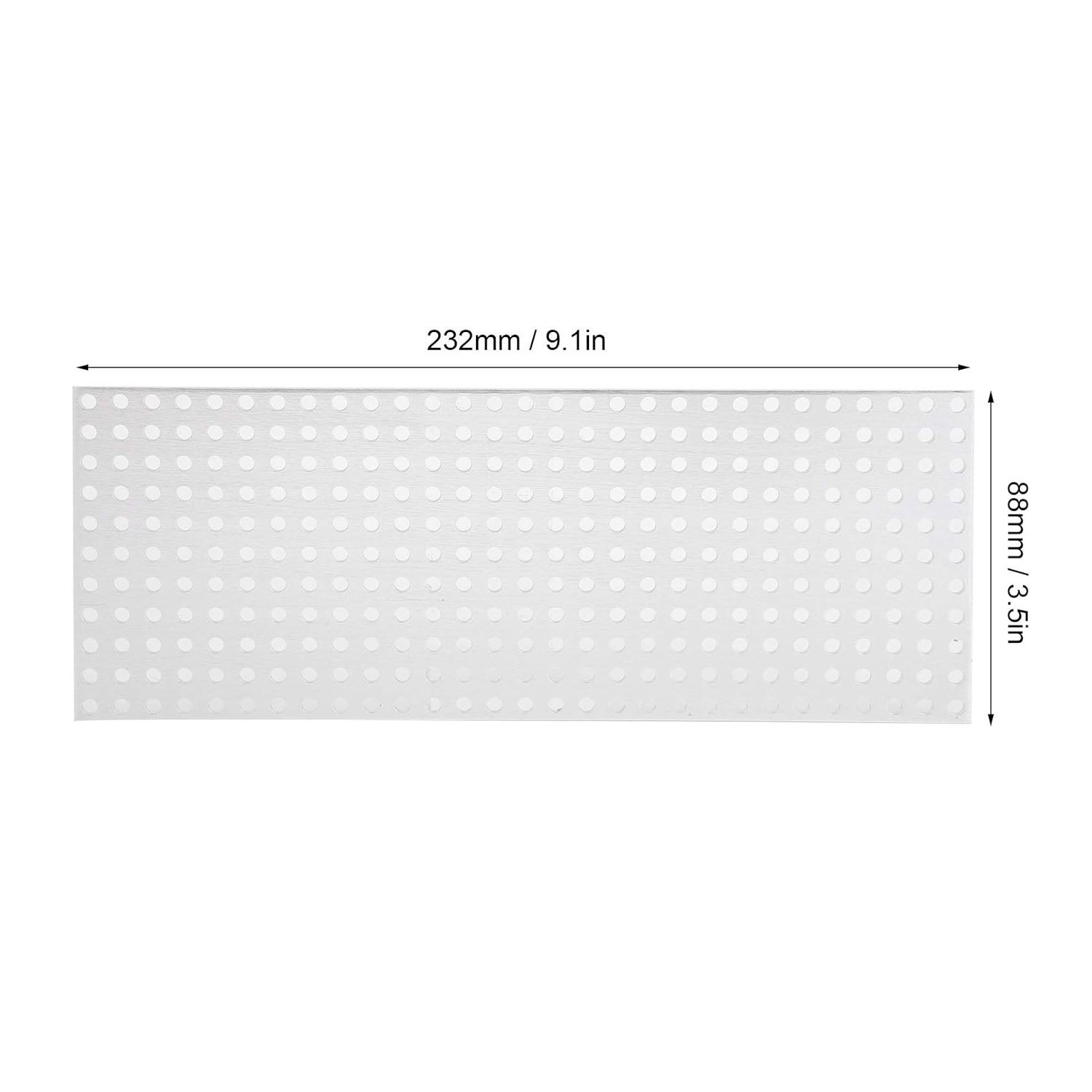 Grille Alu. Pour Filtration et Ventilation 232 x 880 mm – Image 3