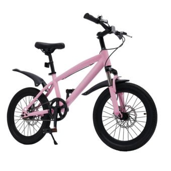 VTT 18 pouces pour enfants 6 à 10 ans Rose