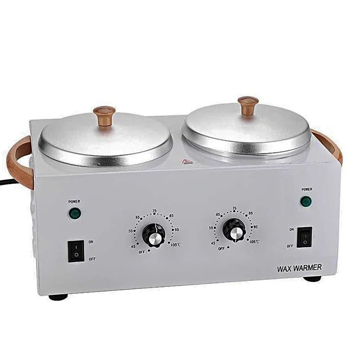 Chauffe-Cire Double Pro. 2 Pots Indépendants