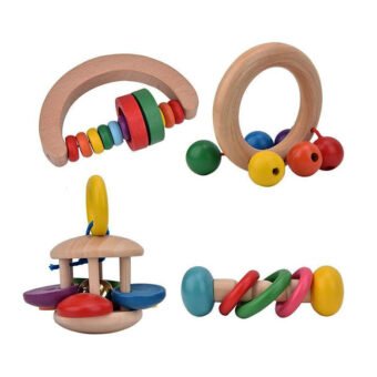 Jouets sensoriels en bois 3+ ans