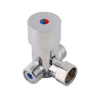 Robinet Mélangeur Thermostatique 3 Voies Chrome