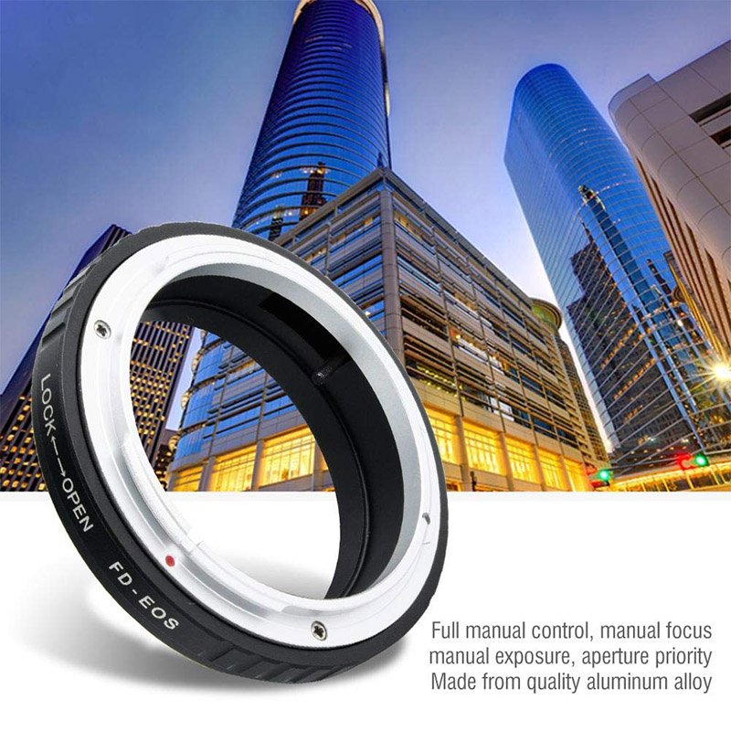 Adaptateur Bague FD vers EOS pour Objectifs Canon FD – Image 2