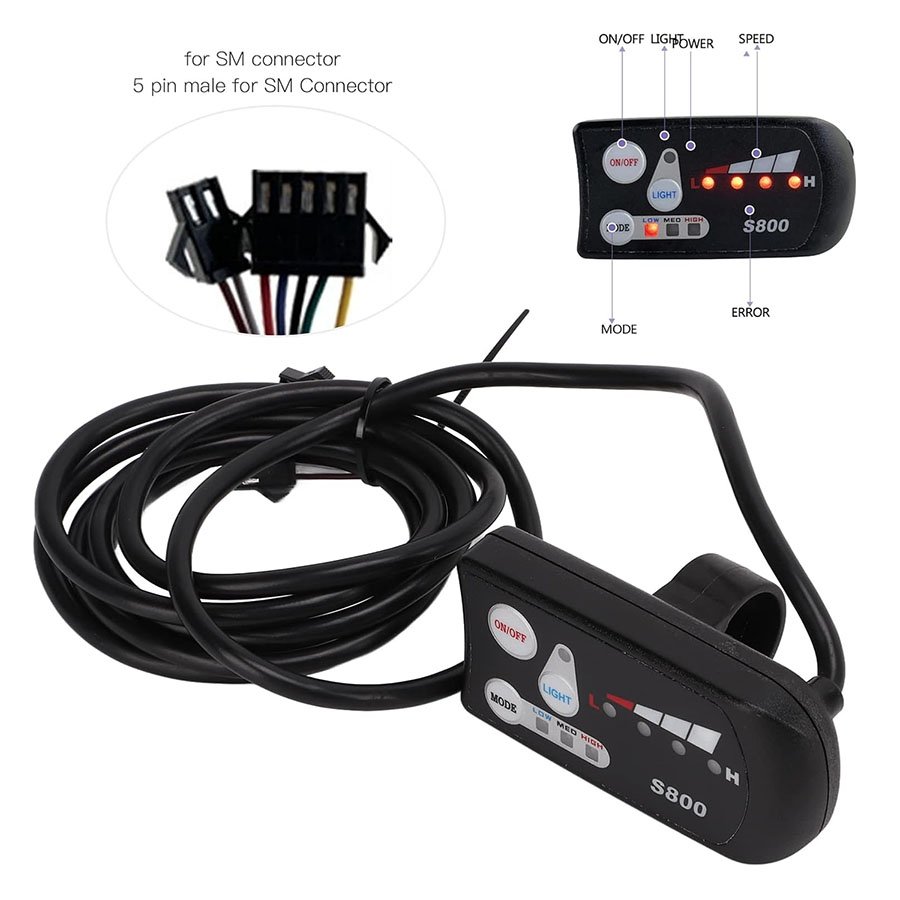 Panneau d'affichage LED pour Vélo électrique S800 – Image 2