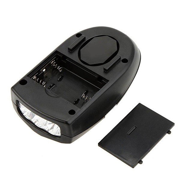 Lampe avant pour vélo Phare de nuit pour randonnée à vélo à 3 voyants VTT – Image 5