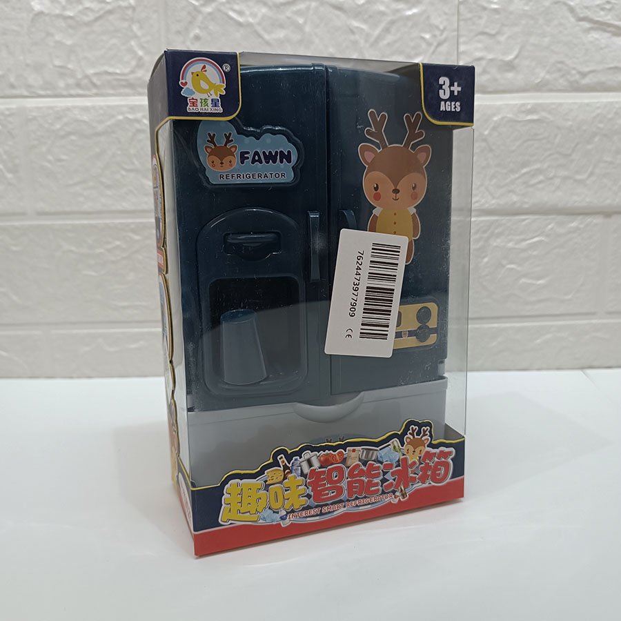 Réfrigérateur Jouet pour Enfants Design Mignon avec Faon – Image 6