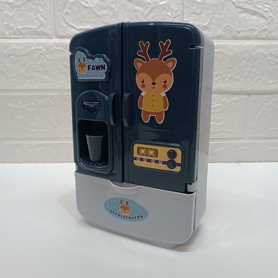 Réfrigérateur Jouet pour Enfants Design Mignon avec Faon – Image 8