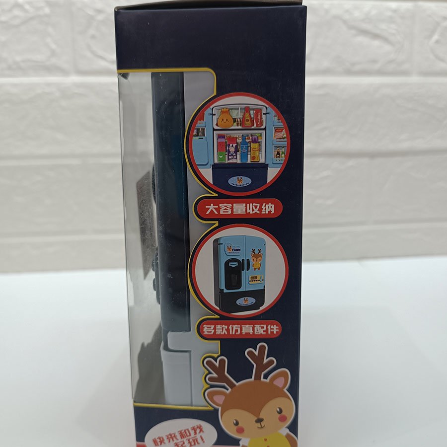 Réfrigérateur Jouet pour Enfants Design Mignon avec Faon – Image 11