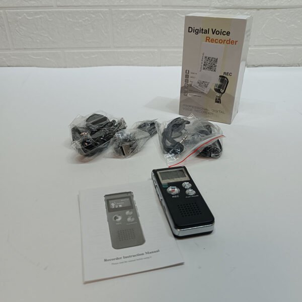 Dictaphone Enregistreur Vocal Numérique Portable 8Go – Image 5