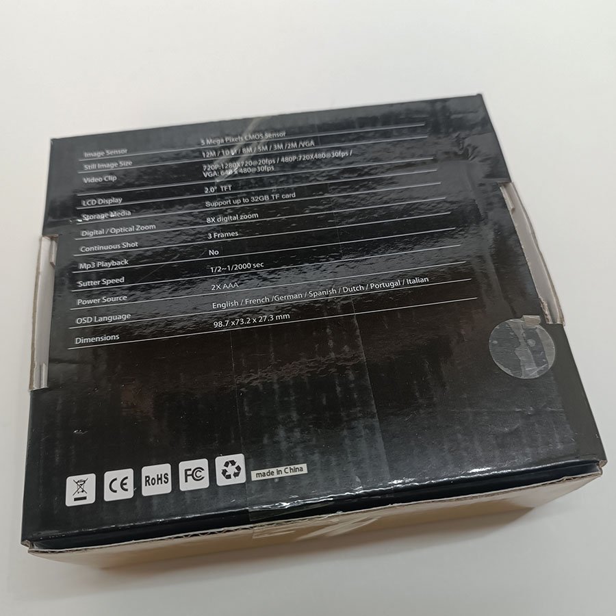 Caméra Numérique Sous-Marine pour Enfants HD 1080P 12M – Image 9