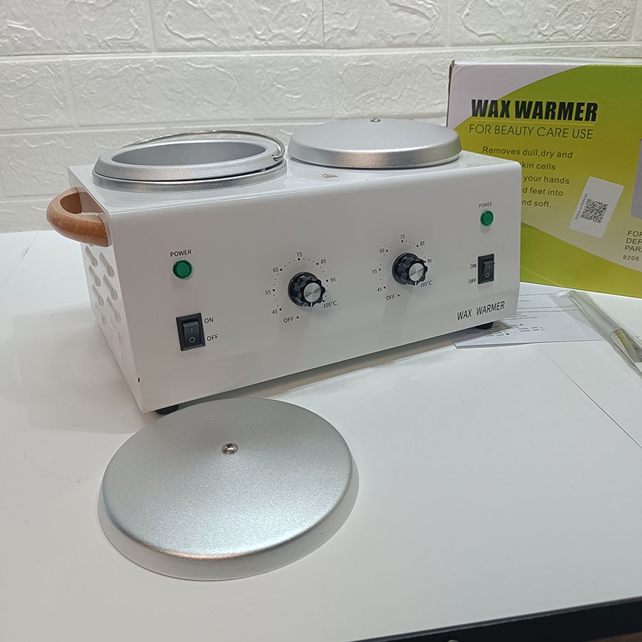 Chauffe-Cire Double Pro. 2 Pots Indépendants – Image 2