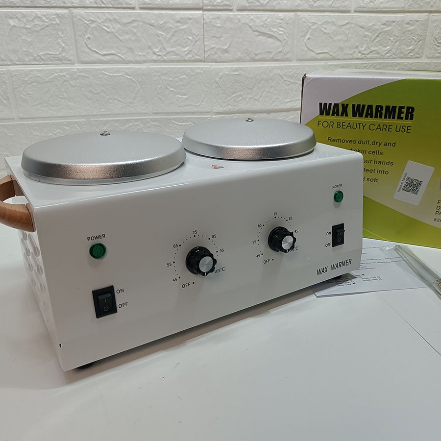 Chauffe-Cire Double Pro. 2 Pots Indépendants – Image 4