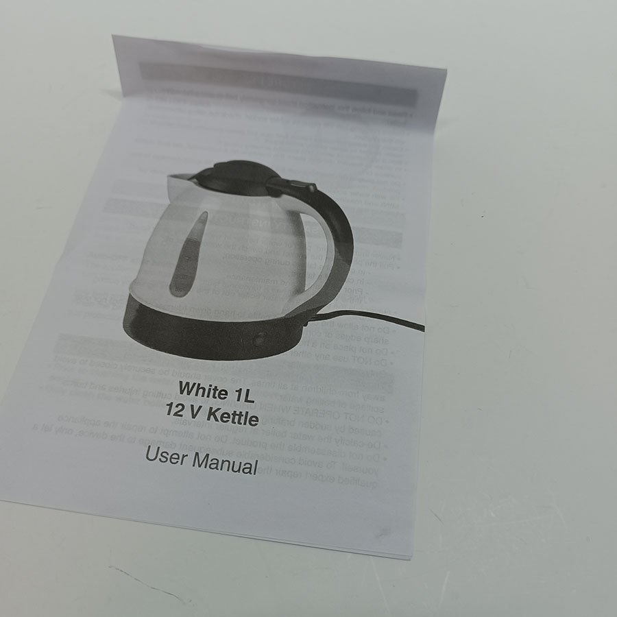 Bouilloire Électrique 12V Inox 1L Pour Voiture – Image 7