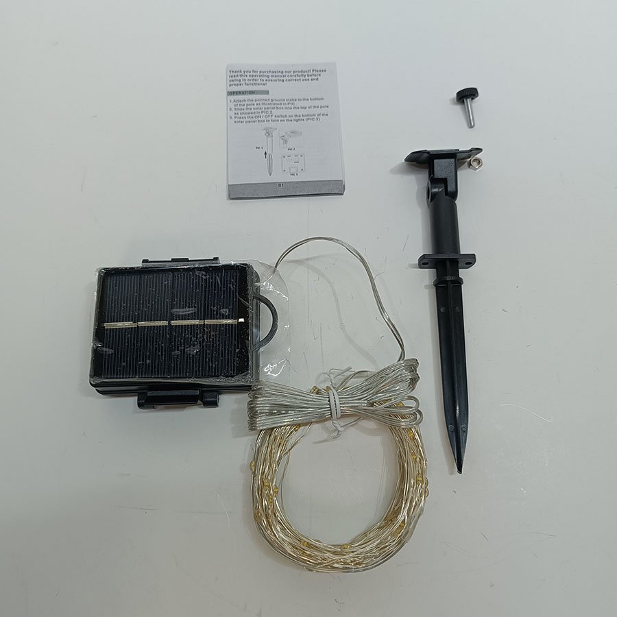 Guirlande Solaire 4m 40 LED Extérieur – Image 4