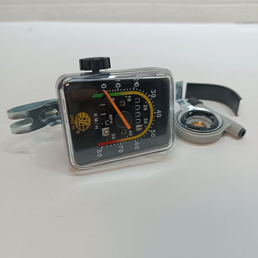 Compteur de Vitesse Mécanique Vélo Vintage Odomètre – Image 7